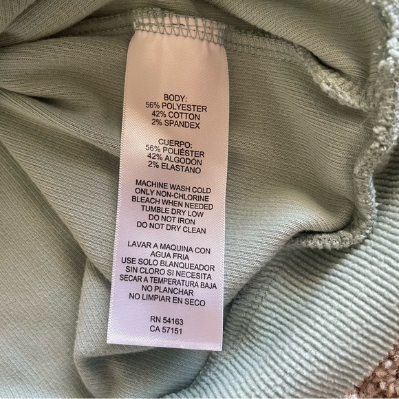 Marc New York Quarter Zip Pullover Sweater Women’s S Jade Green Ribbed Cozy Soft - Picture 12 of 12